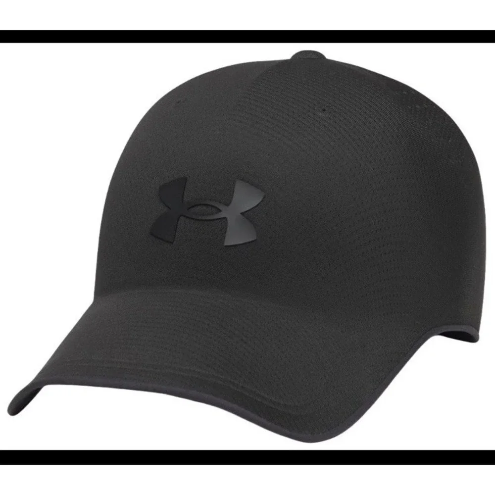 Under Armour StealthForm Uncrushable Unisex Hat Lightweight Performance M/L Blk - Picture 1 of 7
